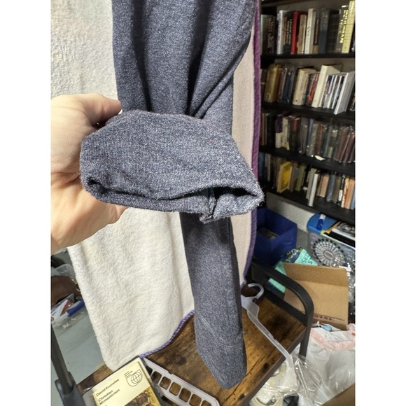 Free Country Denim Blue Snap Collar Jacket Button Front Pockets Textured - Picture 8 of 16